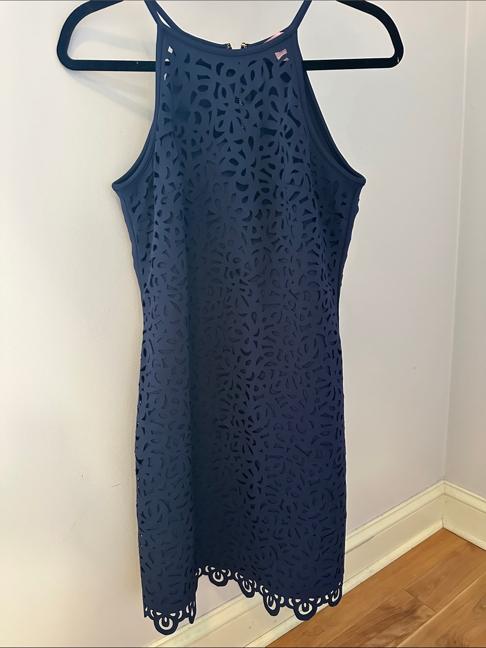 Lilly Pulitzer navy dress. Size xs